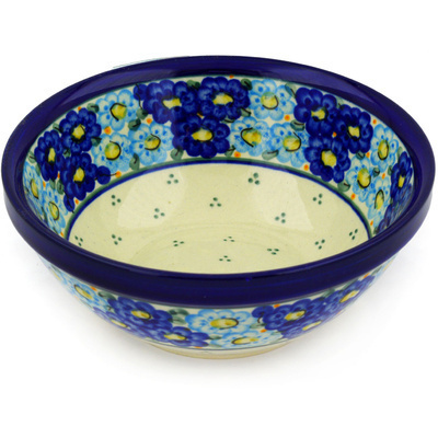 Polish Pottery Bowl 7&quot; Aura