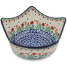 Polish Pottery Bowl 7&quot; Babcia&#039;s Garden