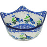 Polish Pottery Bowl 7&quot; Birdy Babies