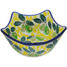 Polish Pottery Bowl 7&quot; Fresh Pear