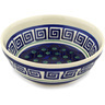 Polish Pottery Bowl 7&quot; Greek Key