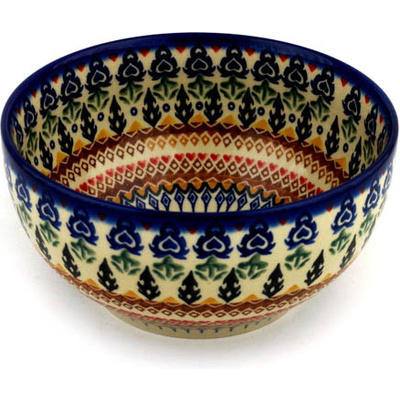 Polish Pottery Bowl 7"