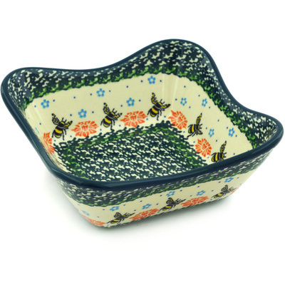 Polish Pottery Bowl 7&quot;