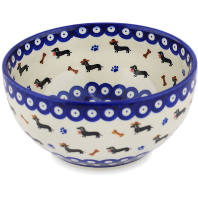 Polish Pottery Bowl 7"