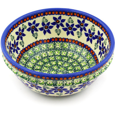 Polish Pottery Bowl 7&quot;