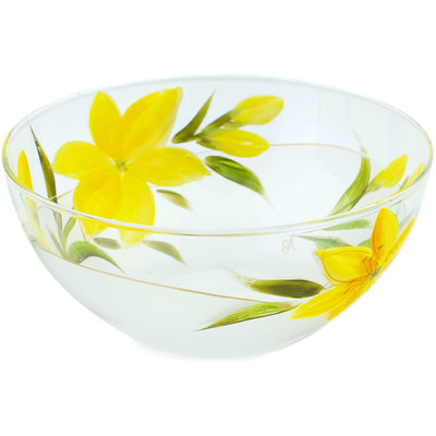 Glass Bowl 7&quot; Lily&#039;s Kiss