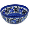 Polish Pottery Bowl 7&quot; Midnights