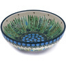 Polish Pottery Bowl 7&quot; Prairie Land UNIKAT