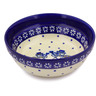 Polish Pottery Bowl 7&quot; Snow Buddies