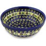 Polish Pottery Bowl 7&quot; Stargazer Fields