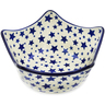 Polish Pottery Bowl 7&quot; Starlight