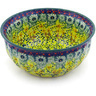 Polish Pottery Bowl 7&quot; Sunshine Grotto UNIKAT