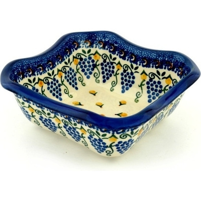 Polish Pottery Bowl 7&quot; Tuscan Dreams