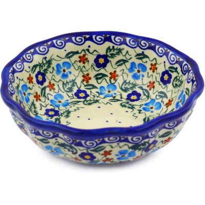 Polish Pottery Bowl 7&quot; UNIKAT