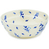 Polish Pottery Bowl 7&quot; Vibrant Delight