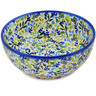 Polish Pottery Bowl 7&quot; Zesty Zielony