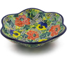 Polish Pottery Bowl 8&quot; Breathtaking UNIKAT