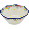 Polish Pottery Bowl 8&quot; Classic Rowan