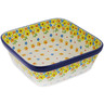 Polish Pottery Bowl 8&quot; Country Spring