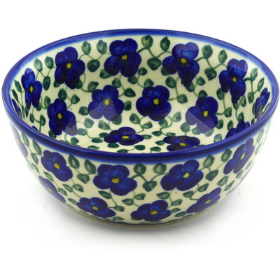 Polish Pottery Bowl 8&quot;