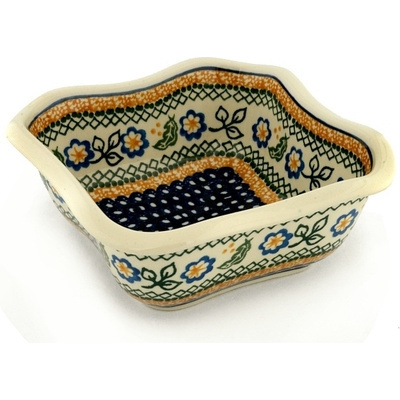 Polish Pottery Bowl 8&quot;