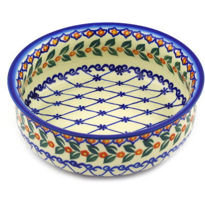 Polish Pottery Bowl 8"
