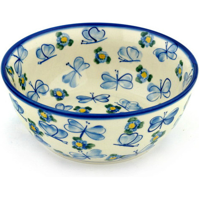 Polish Pottery Bowl 8"