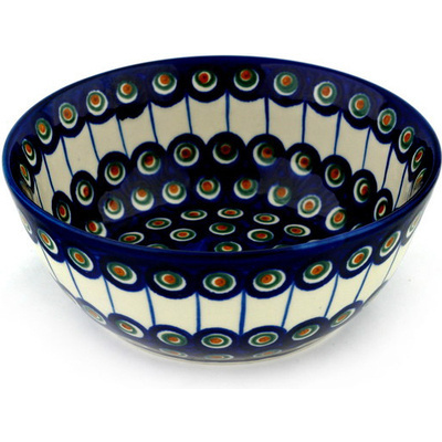 Polish Pottery Bowl 8&quot;