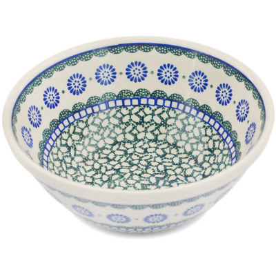 Polish Pottery Bowl 8&quot; Maia