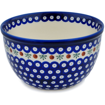 Polish Pottery Bowl 8&quot; Mosquito