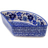 Polish Pottery Bowl 8&quot; Periwinkle Sweetness UNIKAT