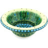 Polish Pottery Bowl 8&quot; Prairie Land UNIKAT