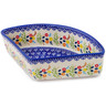 Polish Pottery Bowl 8&quot; Rainbow Delight UNIKAT