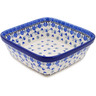Polish Pottery Bowl 8&quot; Spring Dragonfly