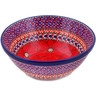 Polish Pottery Bowl 8&quot; UNIKAT