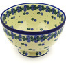 Polish Pottery Bowl 9&quot; Blackberry Delight
