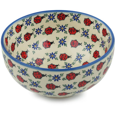 Polish Pottery Bowl 9&quot;