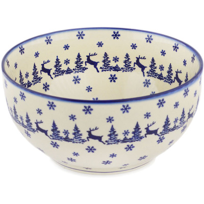Polish Pottery Bowl 9"