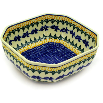 Polish Pottery Bowl 9&quot;