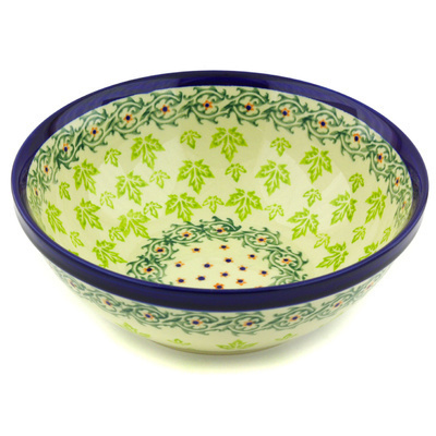 Polish Pottery Bowl 9"