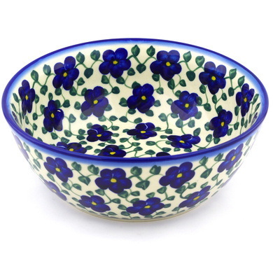 Polish Pottery Bowl 9&quot;