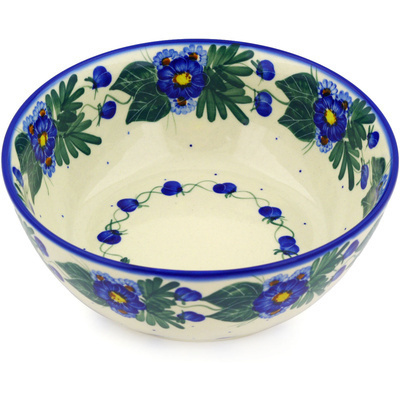 Polish Pottery Bowl 9&quot;