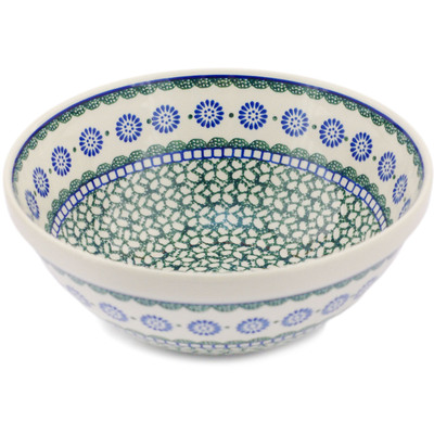 Polish Pottery Bowl 9&quot; Maia