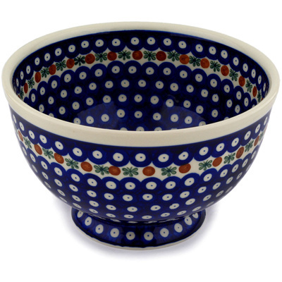 Polish Pottery Bowl 9&quot; Mosquito
