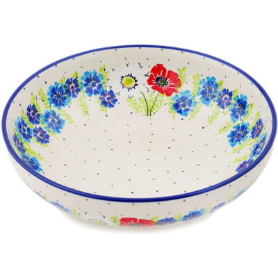Polish Pottery Bowl 9&quot; Polish Country