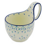Polish Pottery Bowl with Loop-Handle 16 oz