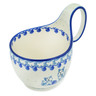 Polish Pottery Bowl with Loop Handle 16 oz Kitten Play