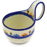 Polish Pottery Bowl with Loop Handle 16 oz Stop N Gotraffic
