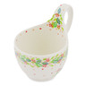 Polish Pottery Bowl with Loop-Handle 16 oz UNIKAT