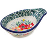 Polish Pottery Bowl with Spout 4&quot; Summer Joy UNIKAT